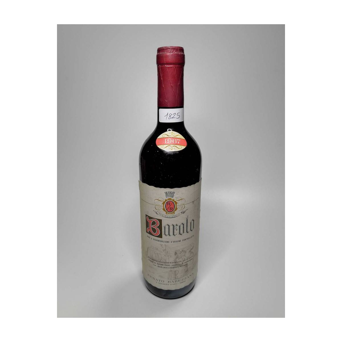Vintage Bottle - Renato Rabezzana Barolo 1967 0,72 lt. - COD. 1825