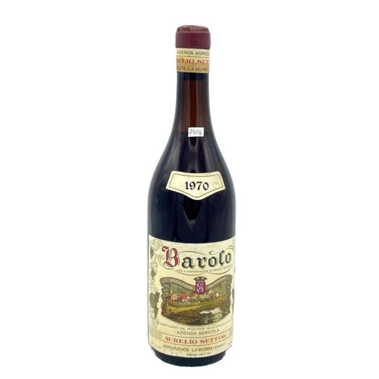 Vintage Bottle - Aurelio Settimo Barolo DOC 1970 0,72 lt. - COD. 2906 - Enoteca Bevi Bene