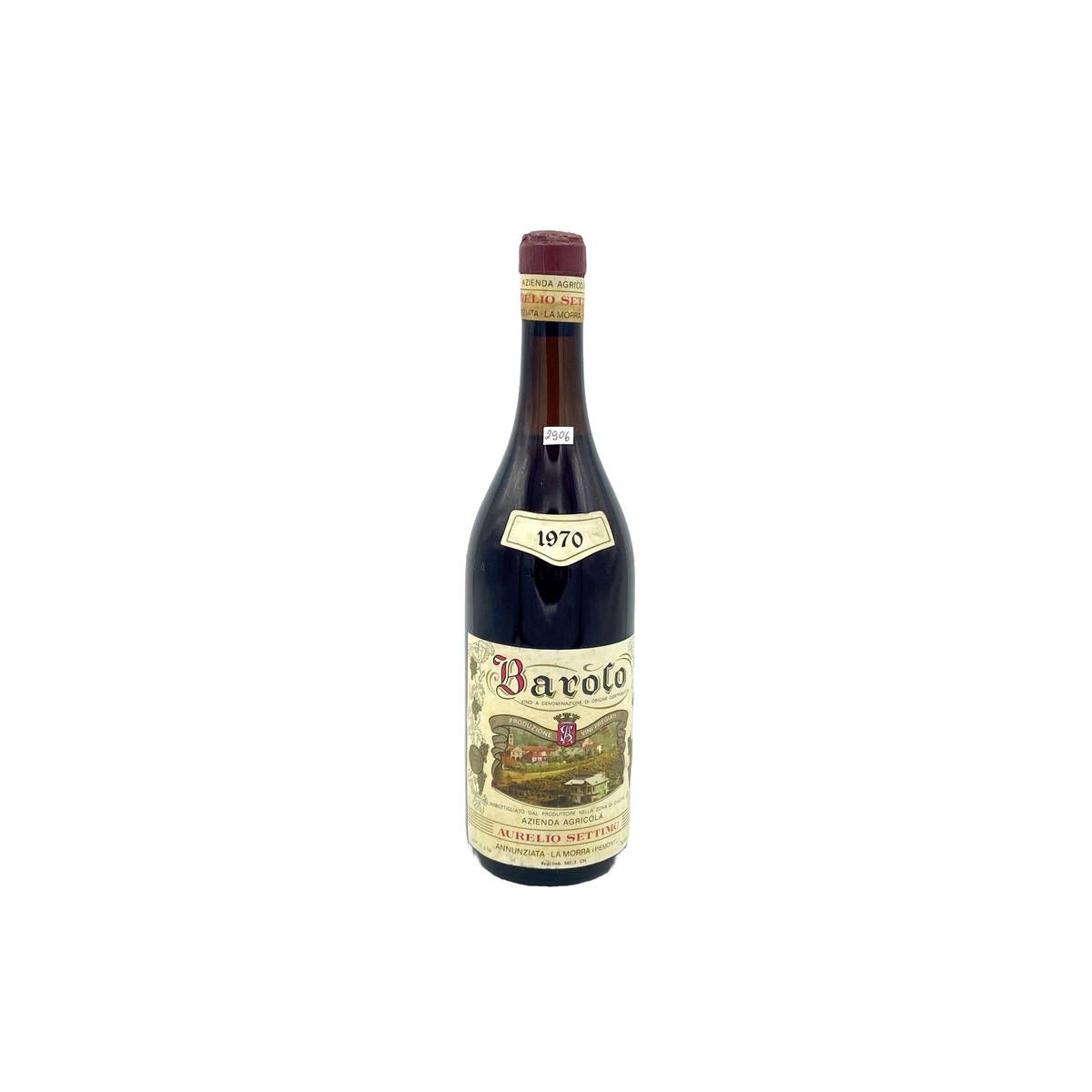 Vintage Bottle - Aurelio Settimo Barolo DOC 1970 0,72 lt. - COD. 2906 - Enoteca Bevi Bene