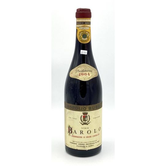 Vintage Bottle - Consorzio Agrario Provinciale di Asti Barolo DOC 1964 0,72 lt. - COD. 2878 - Enoteca Bevi Bene