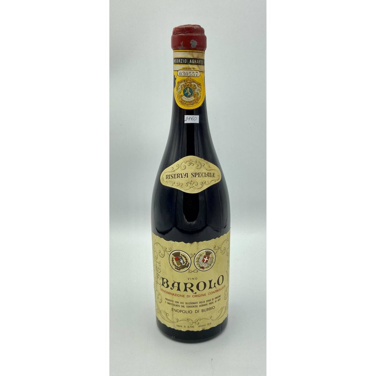 Vintage Bottle - Enopolio di Bubbio Barolo Riserva Speciale DOC 1961 0,73 lt. - COD. 2860