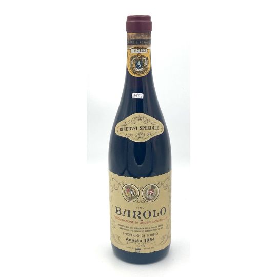 Vintage Bottle - Enopolio di Bubbio Barolo Riserva Speciale DOC 1964 0,72 lt. - COD. 2899 - Enoteca Bevi Bene