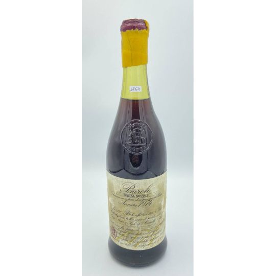 Vintage Bottle - Luigi Bosca &amp; Figli Barolo Riserva Speciale DOC 1974 0,75 lt. - COD. 2864 - Enoteca Bevi Bene