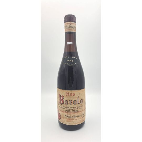 Vintage Bottle - Oberto Severino &amp; Figli Barolo DOC 1970 0,72 lt. - COD. 2804 - Enoteca Bevi Bene