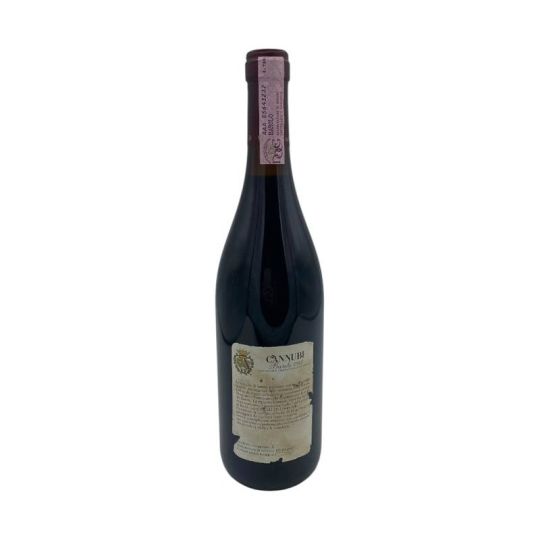 Vintage Bottle - Marchesi di Barolo Barolo DOCG Cannubi 1985 0,75 lt. RUINED LABEL - COD. 11135 - Enoteca Bevi Bene