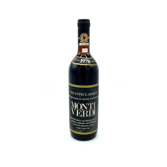 Vintage Bottle - Montiverdi Chianti Classico DOC 1978 0,75 lt. - COD. 3308 - Enoteca Bevi Bene
