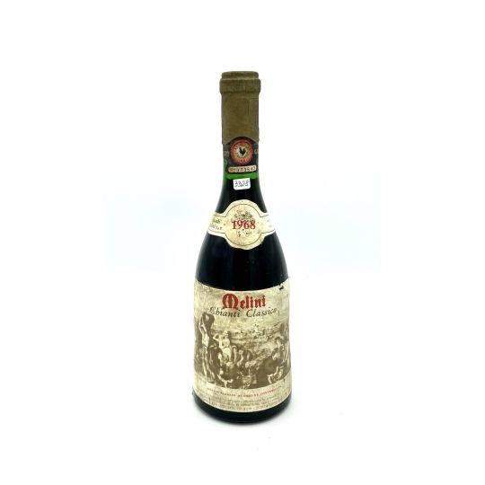 Vintage Bottle - Melini Chianti Classico DOC 1968 0,72 lt. - COD. 3328 - Enoteca Bevi Bene