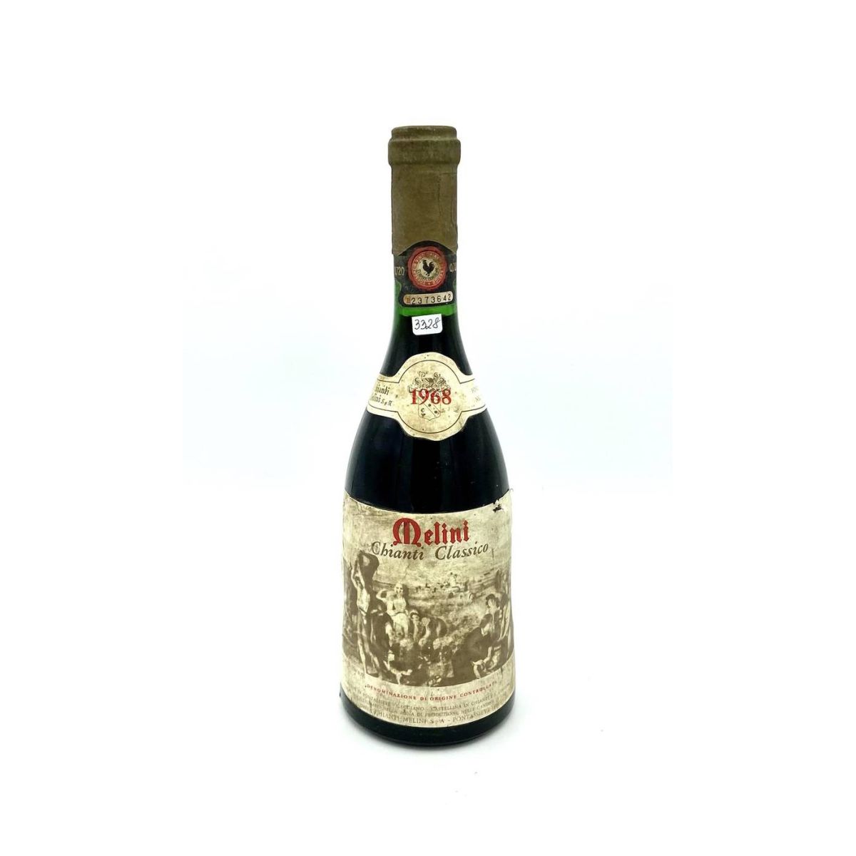 Vintage Bottle - Melini Chianti Classico DOC 1968 0,72 lt. - COD. 3328 - Enoteca Bevi Bene