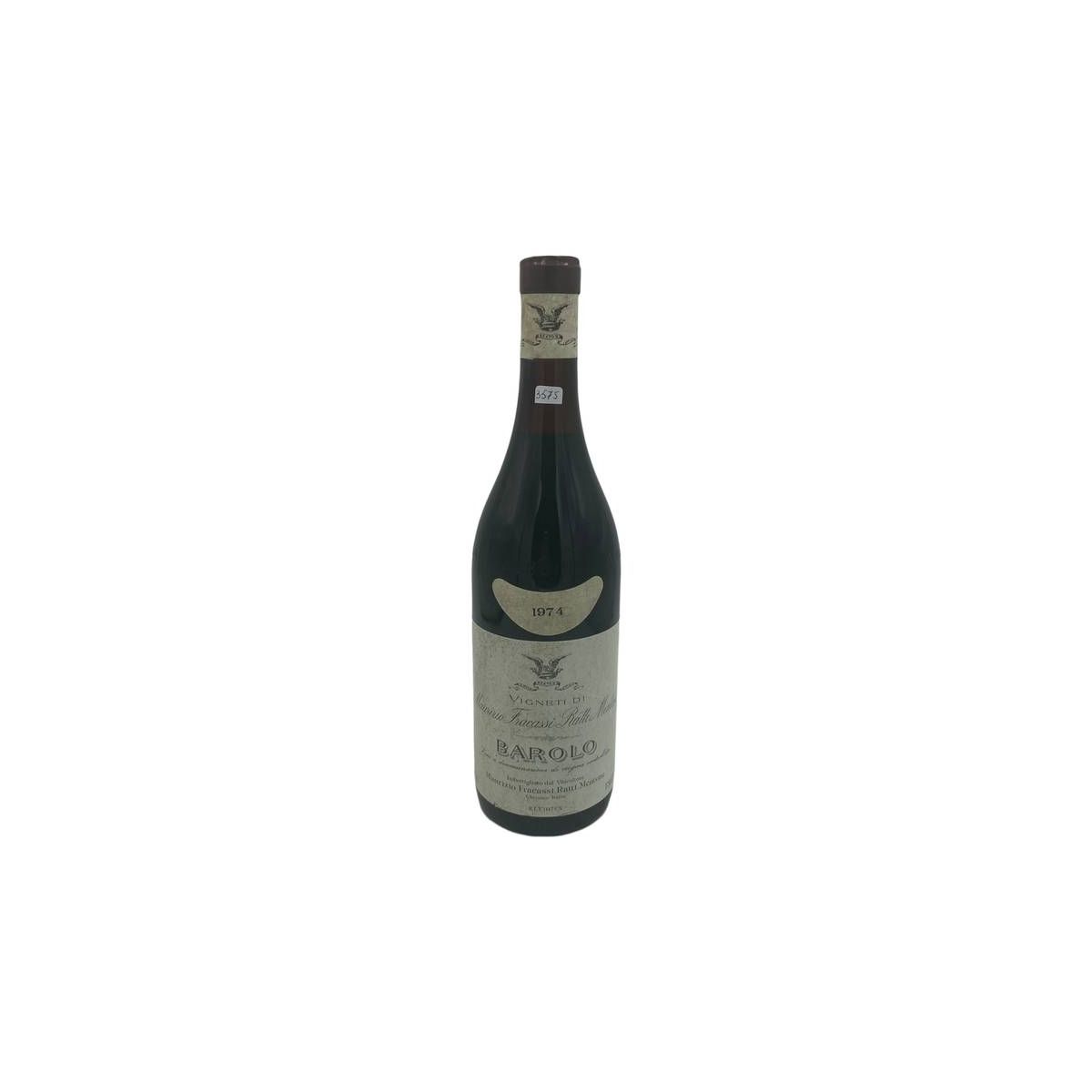 Vintage Bottle - Maurizio Fracassi Ratti Mentone Barolo DOC 1974 0,75 lt. - COD. 3575 - Enoteca Bevi Bene