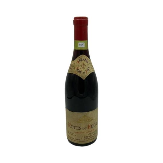 Vintage Bottle - Berard Pere &amp; Fils Cotes du Rhone 1967 0,75 lt. - COD. 3600 - Enoteca Bevi Bene