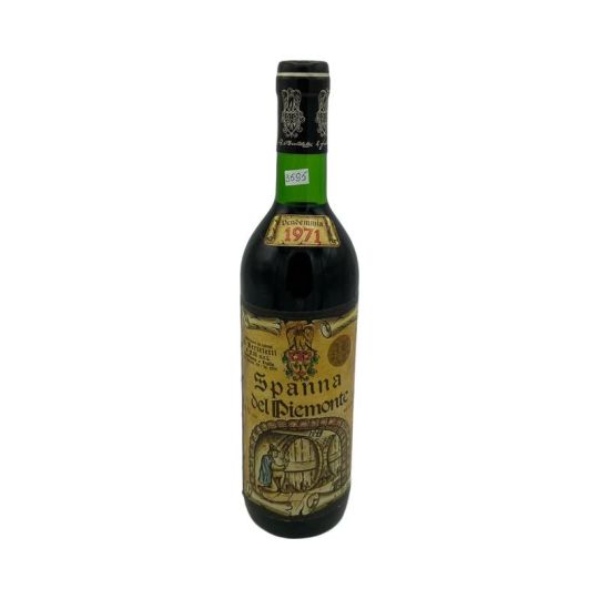 Vintage Bottle - Az. Agr. F.lli Berteletti Spanna del Piemonte 1971 0,72 lt. - COD. 3595 - Enoteca Bevi Bene