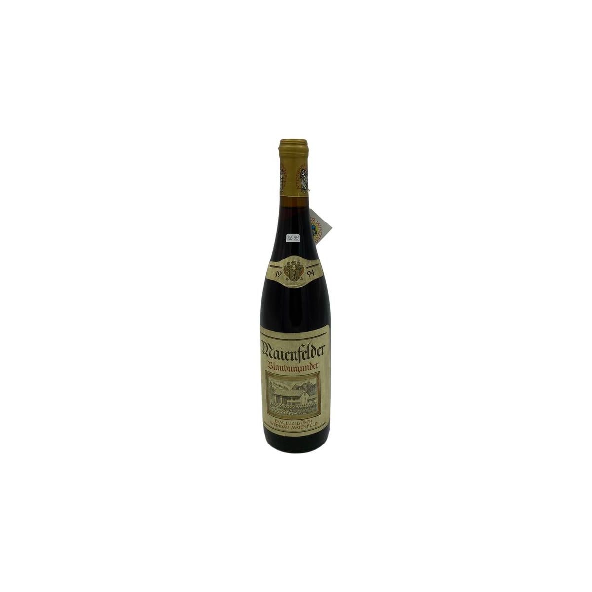 Vintage Bottle - Fam. Luzi Busch Blauburgunder Maienfelder 1994 0,75 lt. - COD. 3639