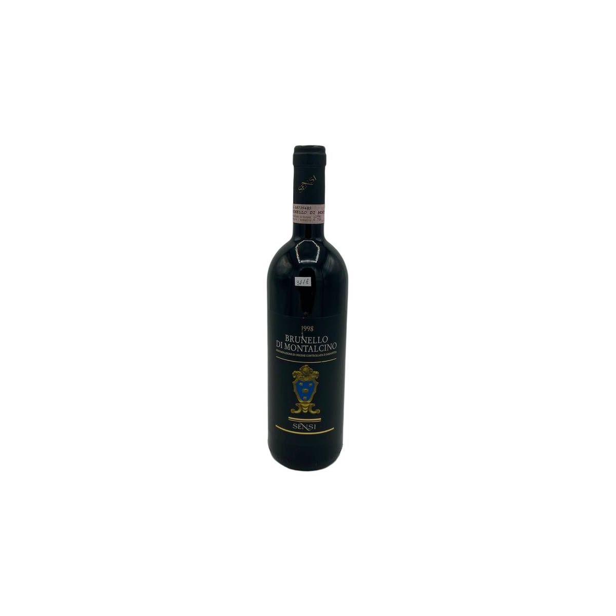 Vintage Bottle - Sensi Brunello di Montalcino DOCG 1998 0,75 lt. - COD. 3718 - Enoteca Bevi Bene