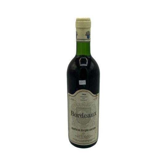 Vintage Bottle - Monopole de Chais de Beauliei Bordeaux 1969 0,75 lt. - COD. 3714 - Enoteca Bevi Bene