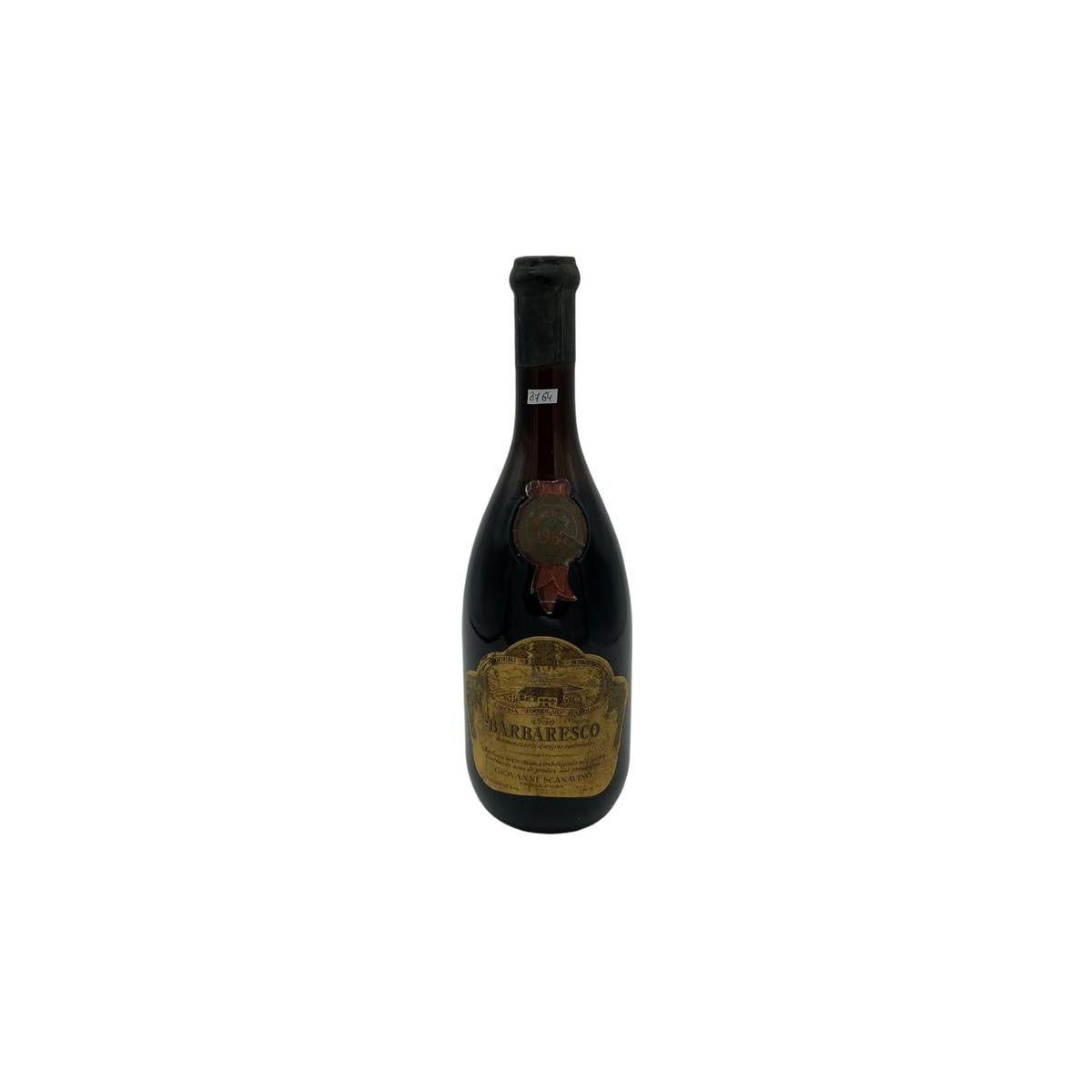 Vintage Bottle - Giovanni Scanavino Barbaresco Riserva DOC 1969 0,72 lt. - COD. 3764 - Enoteca Bevi Bene