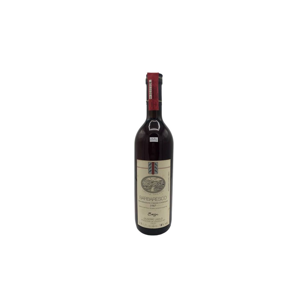 Vintage Bottle - Giuseppe Laiolo Barbaresco DOC Beppe 1987 0,75 lt. - COD. 3884