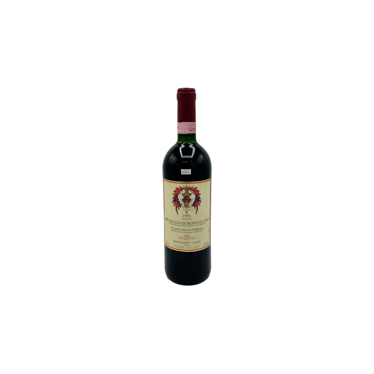 Vintage Bottle - Eredi Fuligni Brunello di Montalcino Riserva DOCG "Vigneti dei Cottimelli" 1993 0,75 lt. - COD. 4064 - Enoteca Bevi Bene