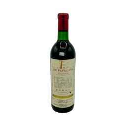 Vintage Bottle - Bertal &amp; Cie Bordeaux Chateau du Pavillon 1967 0,75 lt. - COD. 4408 - Enoteca Bevi Bene