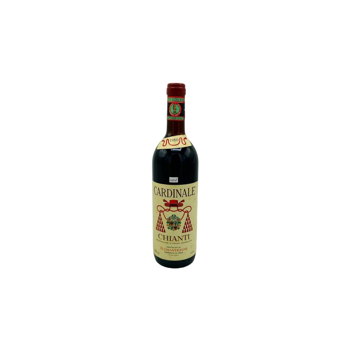 Vintage Bottle - Le Chiantigiane Chianti DOC "Cardinale" 1980 0,75 lt. - COD. 4448 - Enoteca Bevi Bene