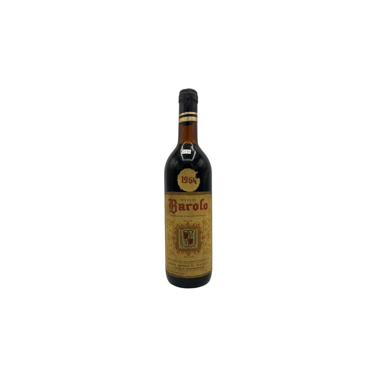 Vintage Bottle - Az. Agr. C. Gaudio Barolo DOC 1964 0,72 lt. - COD. 4577