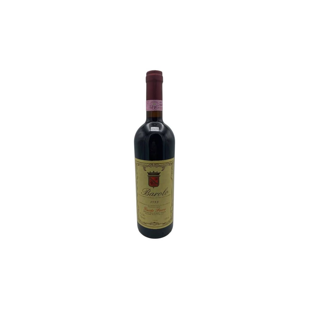 Vintage Bottle - Guido Porro Barolo DOCG 1993 0,75 lt. - COD. 11127 - Enoteca Bevi Bene
