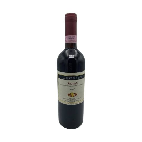 Vintage Bottle - Guido Porro Barolo DOCG 1993 0,75 lt. - COD. 11126