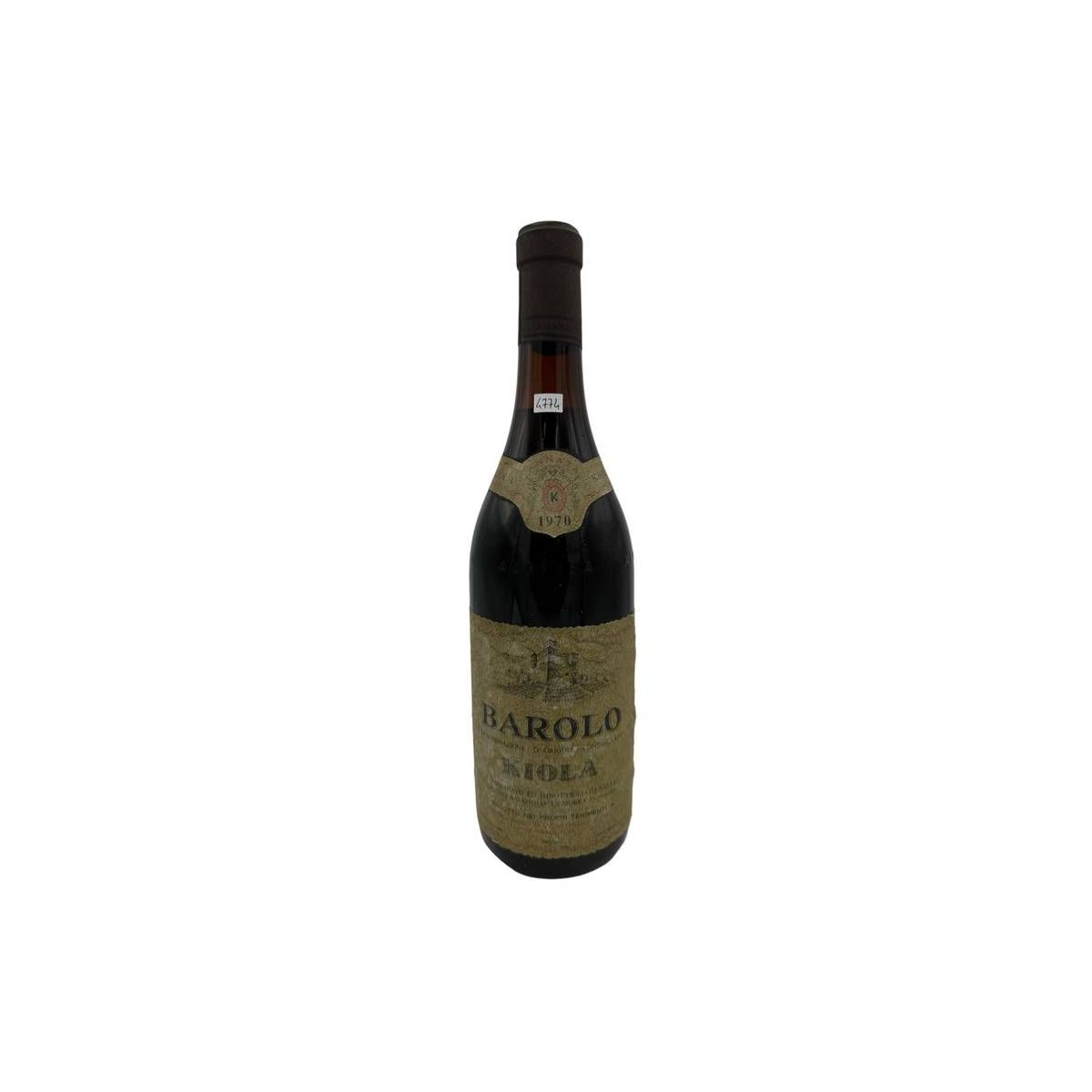 Vintage Bottle - Kiola Barolo DOC 1970 0,72 lt. - COD. 4774