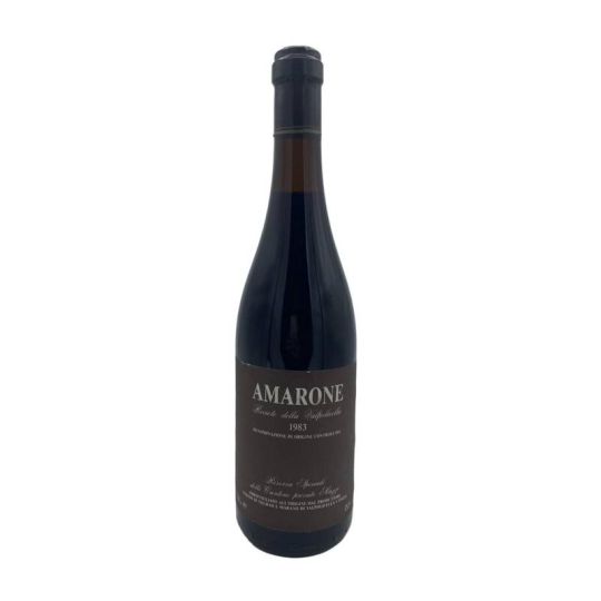 Vintage Bottle - Poderi di Negrar e Marano di Valpolicella Amarone della Valpolicella Classico DOC 1983 - COD. 4848-58 - Enoteca Bevi Bene