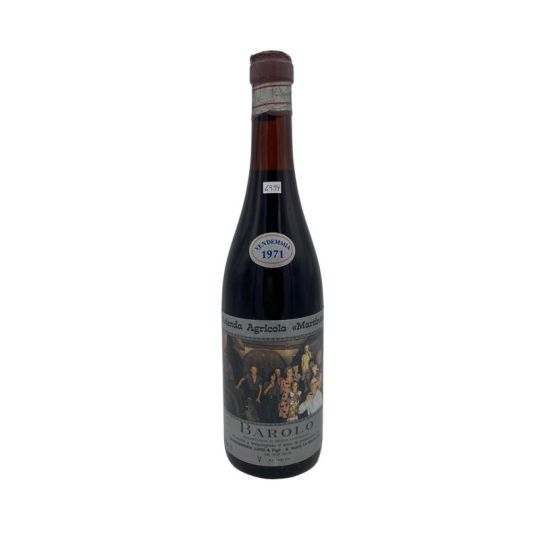 Vintage Bottle - Alessandria Luigi Barolo DOC Azienda Agricola Martinat 1971 0,75 lt. - COD. 4939 - Enoteca Bevi Bene