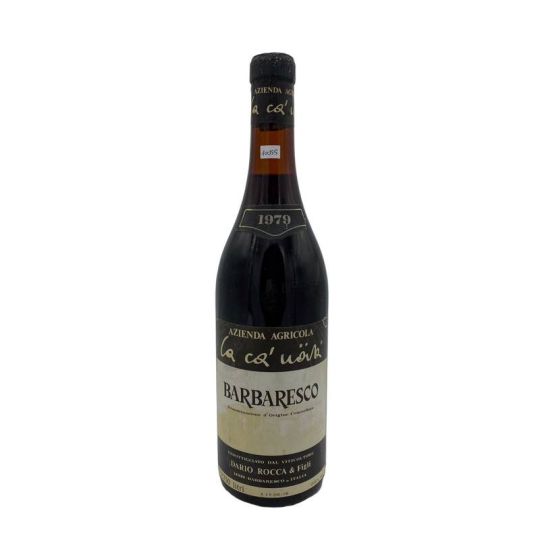 Vintage Bottle - Dario Rocca &amp; Figli Barbaresco DOCG "Az. Agr. La Ca' Nova" 1979 0,75 lt. - COD. 10055 - Enoteca Bevi Bene