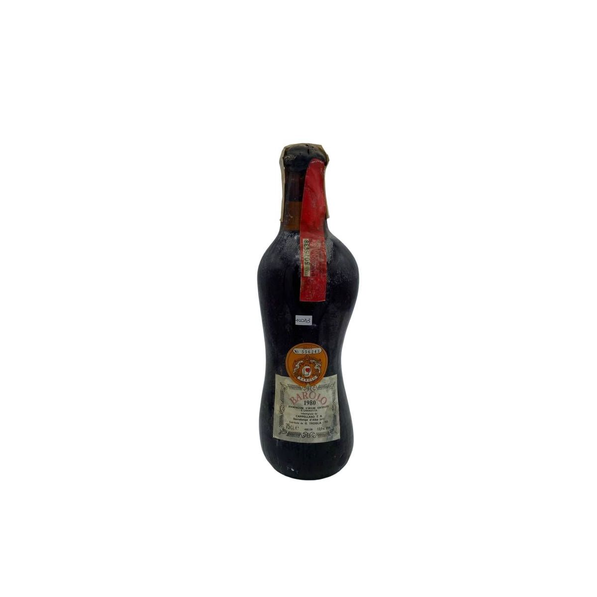 Vintage Bottle - G. Troglia Barolo DOCG 1980 imbottigliato da Cappellano T. R. 0,75 lt. - COD. 10083