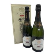 Vintage Bottle - Marchese Antinori Spumante Metodo Classico Twin Box 2 bt da 0,75 lt. + Box vecchia sboccatura - COD. 10088