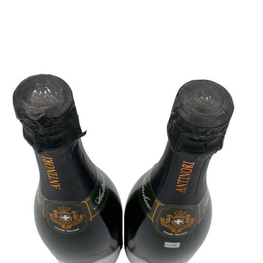 Vintage Bottle - Marchese Antinori Spumante Metodo Classico Twin Box 2 bt da 0,75 lt. + Box vecchia sboccatura - COD. 10088