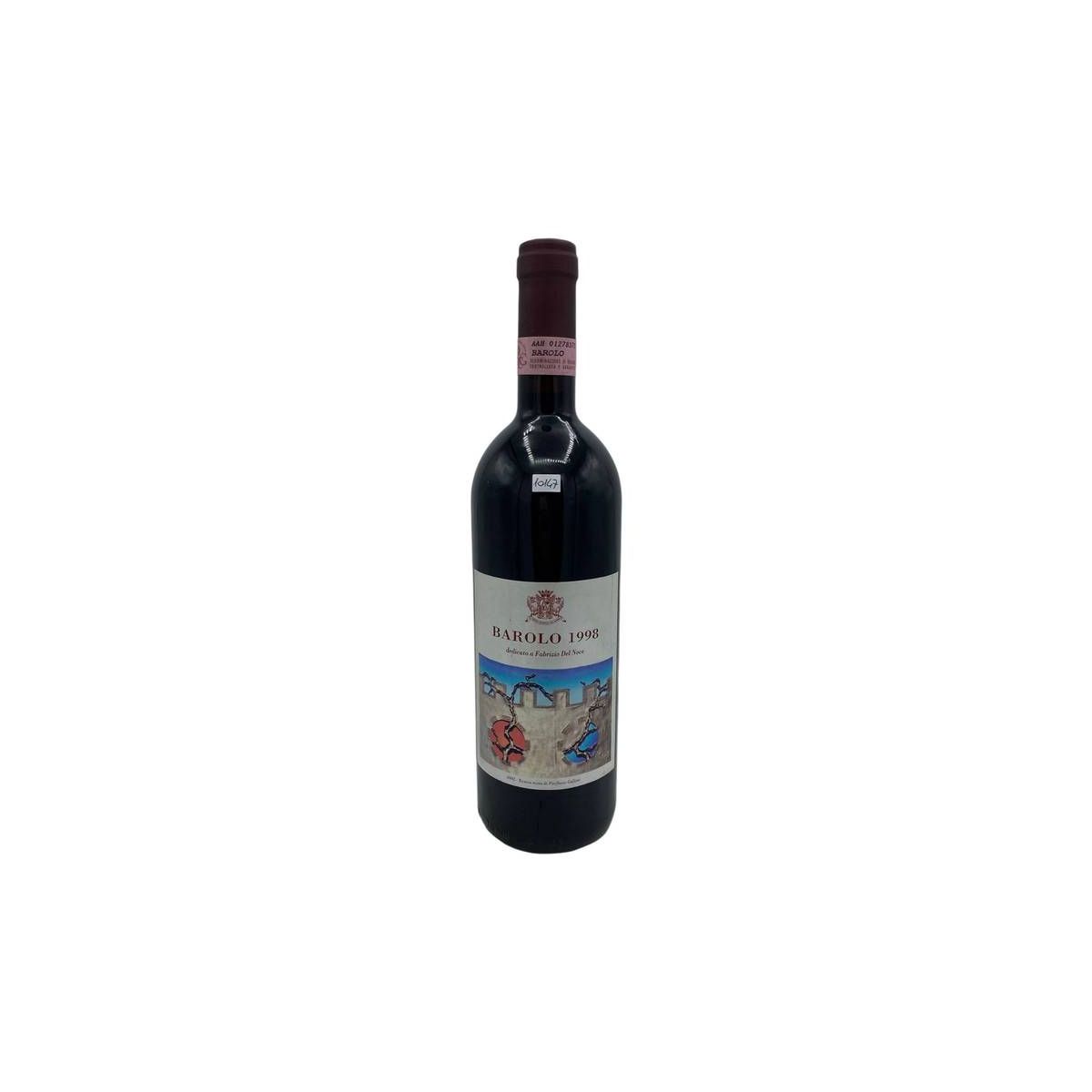 Vintage Bottle - Enoteca Regionale del Barolo Barolo DOCG "Dedicato a Fabrizio del Noce" 1998 0,75 lt. - COD. 10147 - Enoteca Bevi Bene