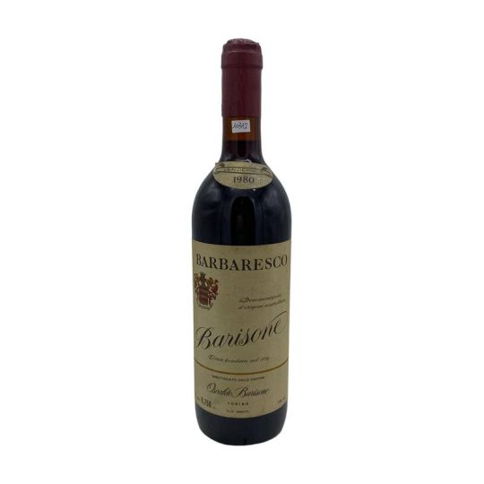 Vintage Bottle - Osvaldo Barisone Barbaresco DOC "Barisone" 1980 0,75 lt. - COD. 10312 - Enoteca Bevi Bene