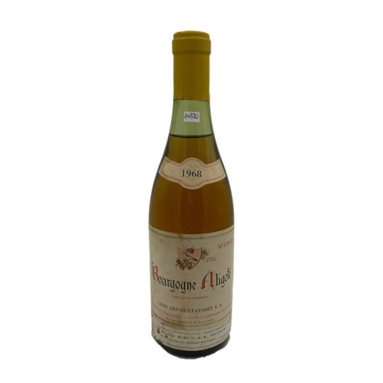 Vintage Bottle - Leon Grivelet-Cusset s.a. Bourgogne Aligote 1968 0,72 lt. - COD. 10380 - Enoteca Bevi Bene