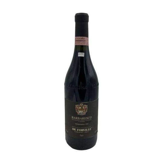 Vintage Bottle - De Forville Barbaresco DOCG 1998 0,75 lt. - COD. 10399 - Enoteca Bevi Bene