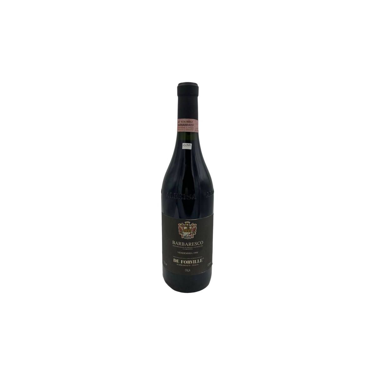 Vintage Bottle - De Forville Barbaresco DOCG 1998 0,75 lt. - COD. 10399 - Enoteca Bevi Bene