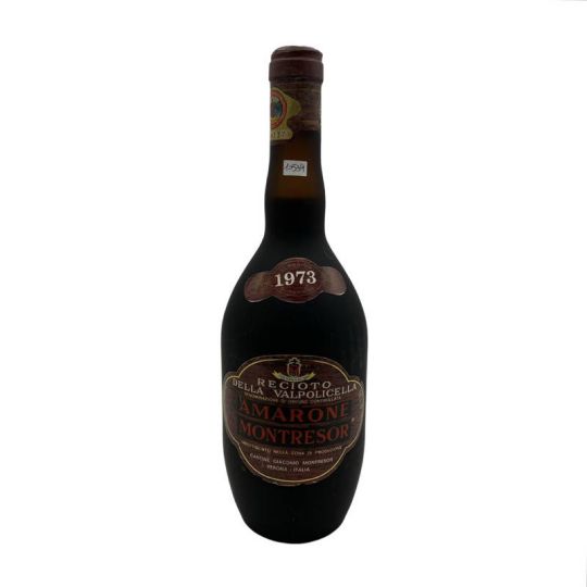 Vintage Bottle - Montresor Amarone Recioto della Valpolicella DOC 1973 0,75 lt. - COD. 10539 - Enoteca Bevi Bene