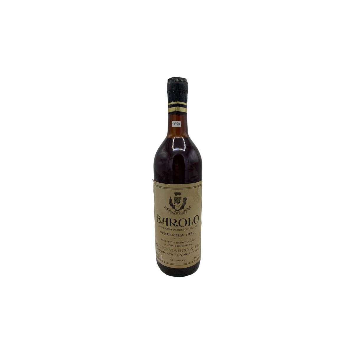 Vintage Bottle - Curto Marco Barolo DOC 1979 0,75 lt. - COD. 10550 - Enoteca Bevi Bene