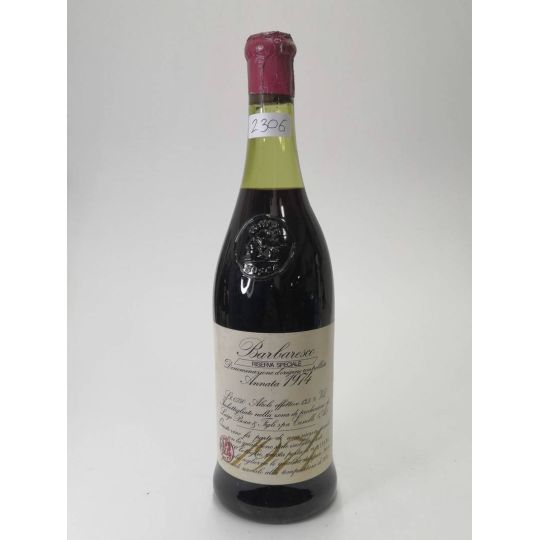 Vintage Bottle - Luigi Bosca &amp; Figli Barbaresco Riserva Speciale DOC 1974 0,75 lt. - COD. 2306 - Enoteca Bevi Bene