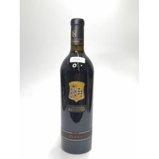 Vintage Bottle - Marchese Adorno Provincia di Pavia IGT "Rugla" 2003 0,75 lt. - COD. 2464 - Enoteca Bevi Bene