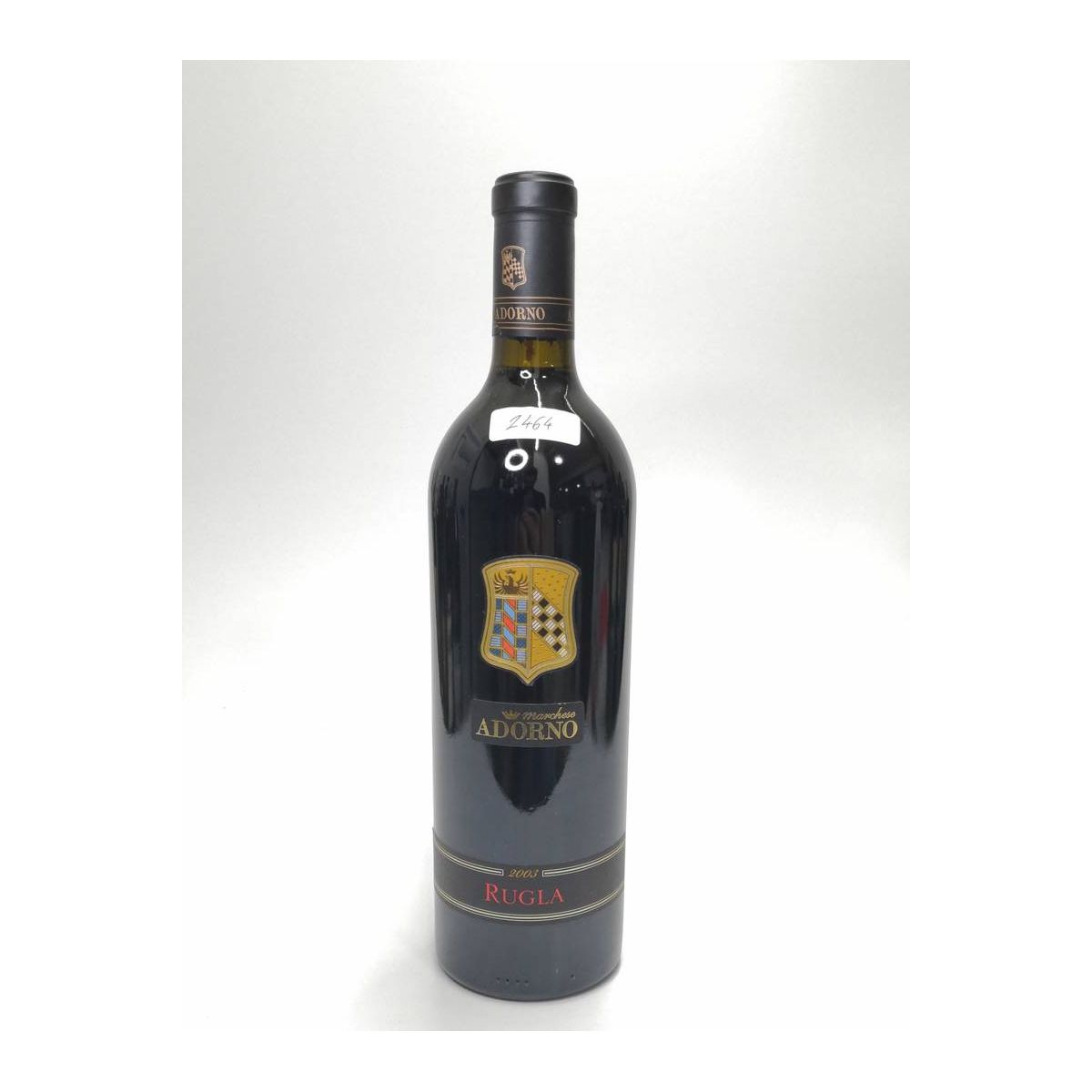 Vintage Bottle - Marchese Adorno Provincia di Pavia IGT "Rugla" 2003 0,75 lt. - COD. 2464 - Enoteca Bevi Bene