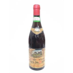 Vintage Bottle - Les Vignerons des Quatre Chemins La Vigne Enchantée Cotes-du-Rhone 1967 0,75 lt. - COD. 2608 - Enoteca Bevi Bene