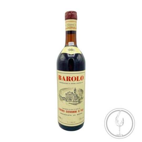 Vintage Bottle - Corino Giovanni Barolo DOC 1980 0,75 lt. - COD. 2781
