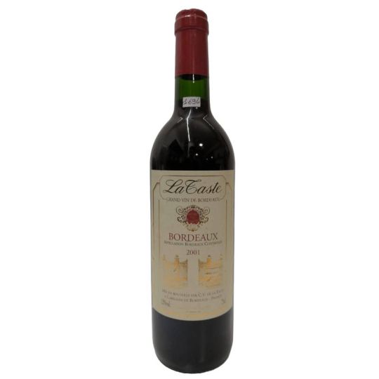 Vintage Bottle - C.V. De La Taste Grand Vin De Bordeaux 2001 0,75 lt. - COD. 1694 - Enoteca Bevi Bene