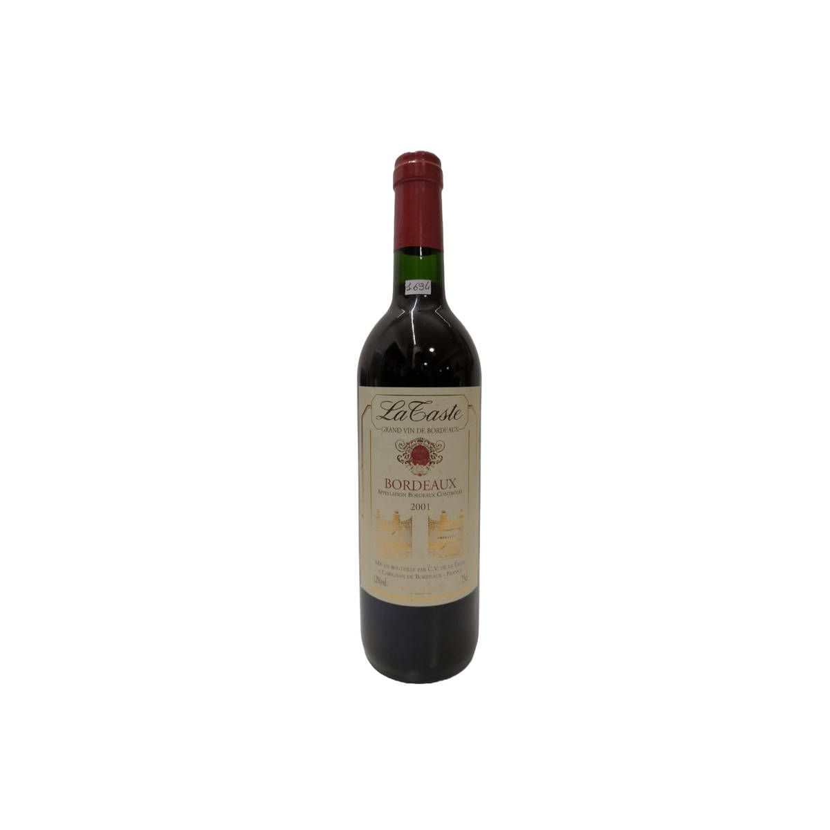 Vintage Bottle - C.V. De La Taste Grand Vin De Bordeaux 2001 0,75 lt. - COD. 1694 - Enoteca Bevi Bene