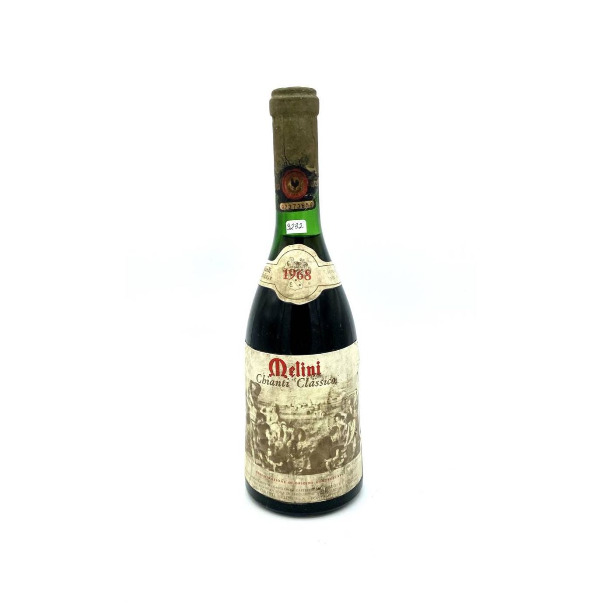 Vintage Bottle - Melini Chianti Classico DOC 1968 0,72 lt. - COD. 3232 - Enoteca Bevi Bene