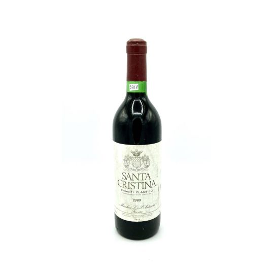 Vintage Bottle - Marchesi Antinori Chianti Classico "Santa Cristina" DOC 1980 0,75 lt. - COD. 3312 - Enoteca Bevi Bene