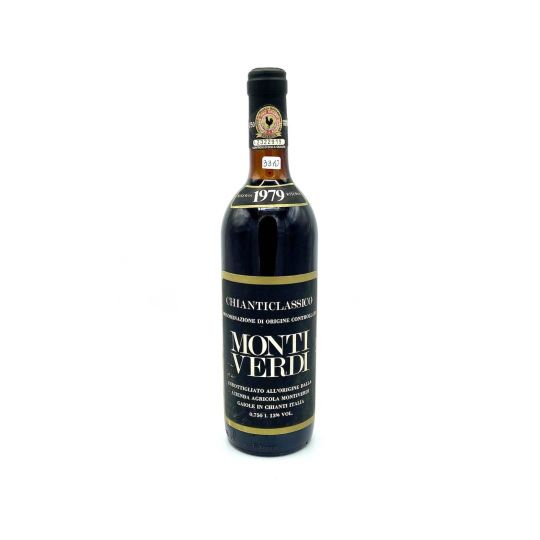 Vintage Bottle - Montiverdi Chianti Classico DOC 1979 0,75 lt. - COD. 3310 - Enoteca Bevi Bene